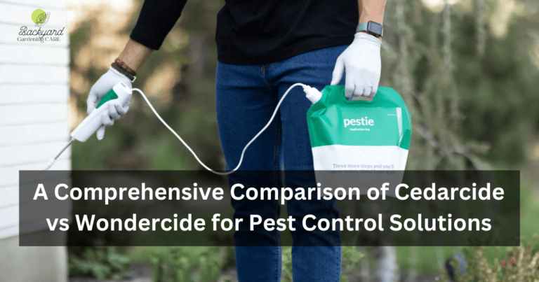 A Comprehensive Comparison of Cedarcide vs Wondercide for Pest Control Solutions